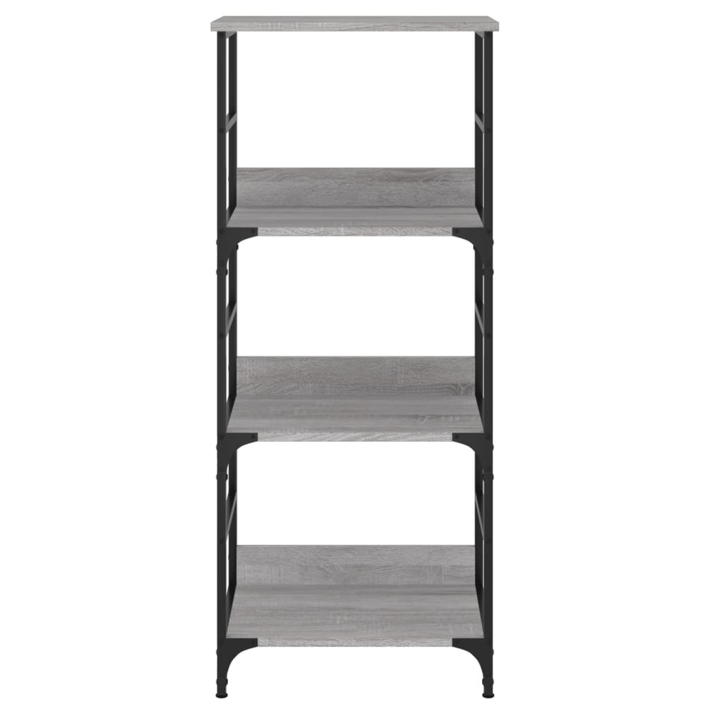 Bookshelf Grey Sonoma 50x33x117.5 cm Engineered Wood